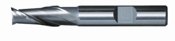 Schaftfräser Ø 2,8 mm Z=2 30° Flachstirn HSS35